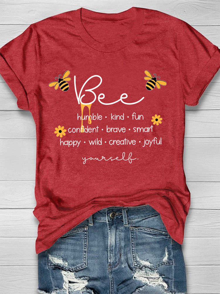 Bee Humble Kind Fun T-shirt