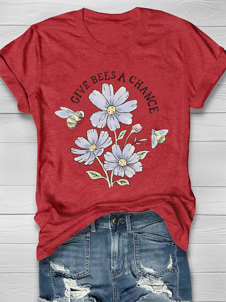 Give Bees A Chance T-shirt