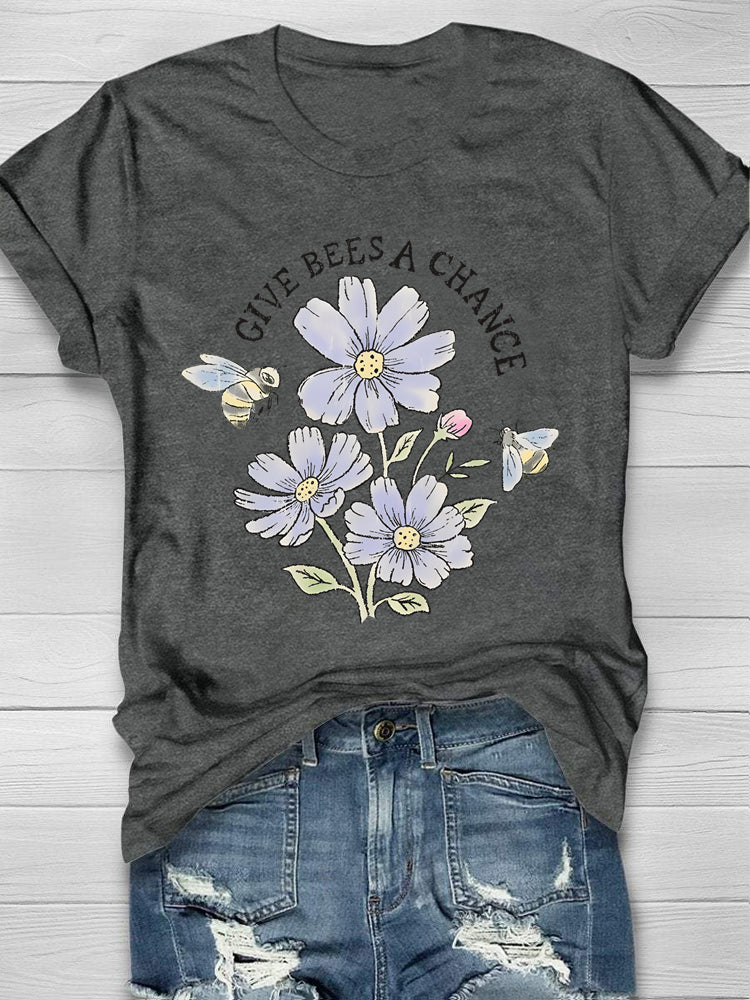 Give Bees A Chance T-shirt