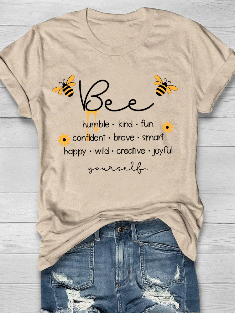 Bee Humble Kind Fun T-shirt