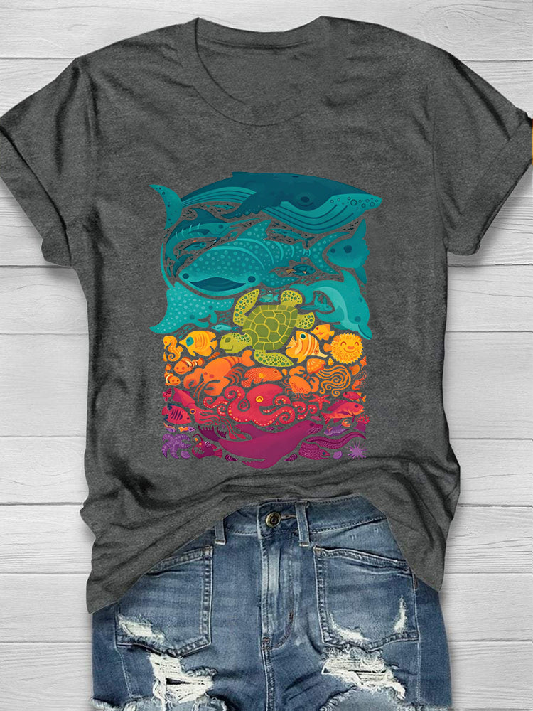 Sea Animal Lover T-shirt