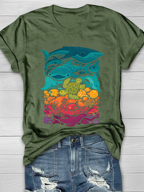 Sea Animal Lover T-shirt