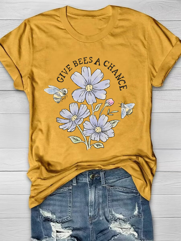 Give Bees A Chance T-shirt