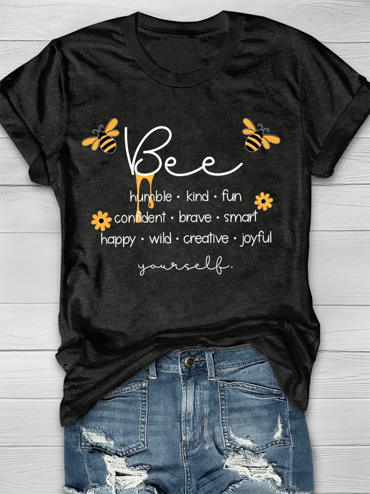 Bee Humble Kind Fun T-shirt