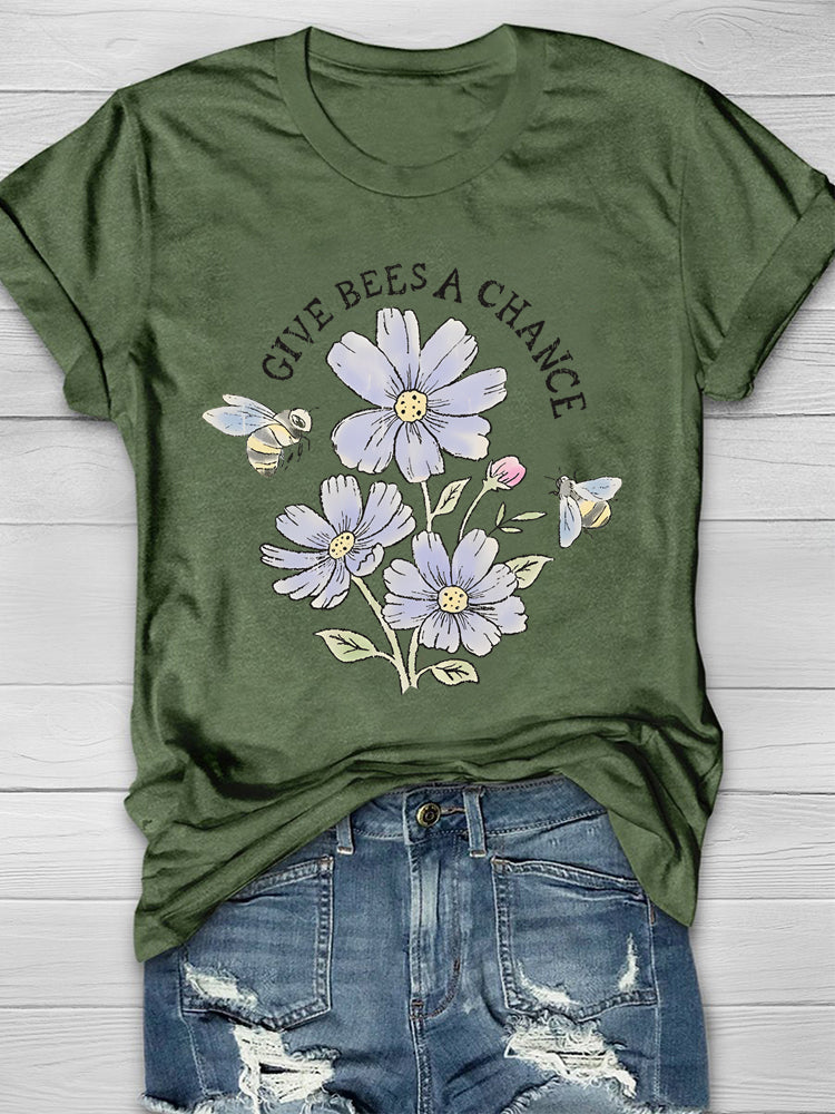 Give Bees A Chance T-shirt