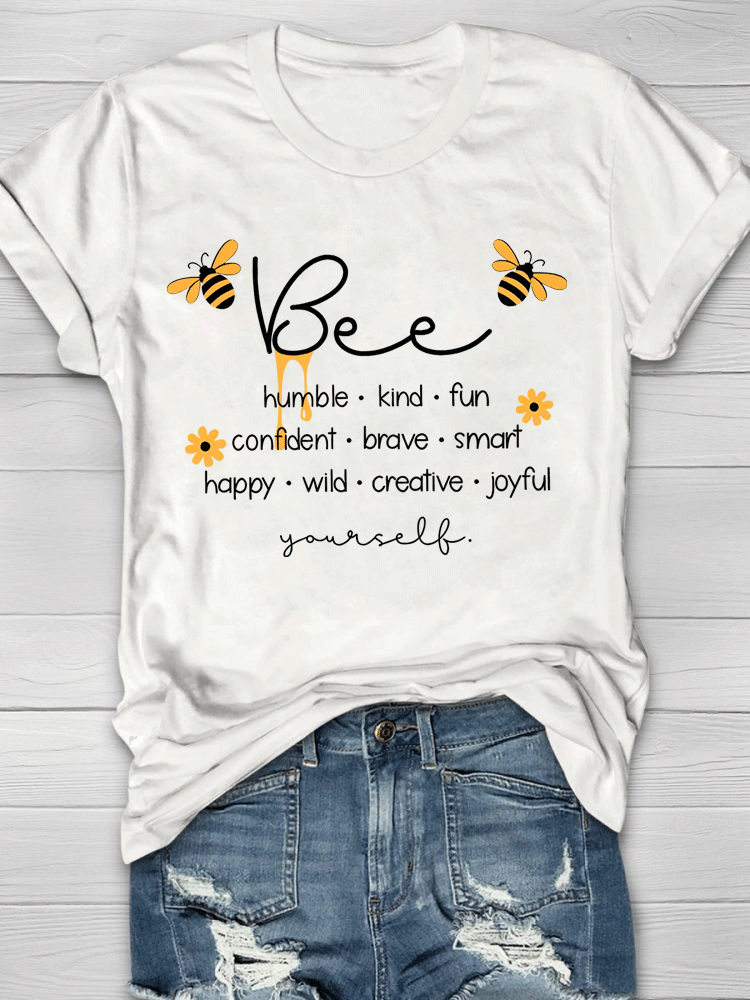 Bee Humble Kind Fun T-shirt