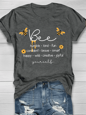 Bee Humble Kind Fun T-shirt