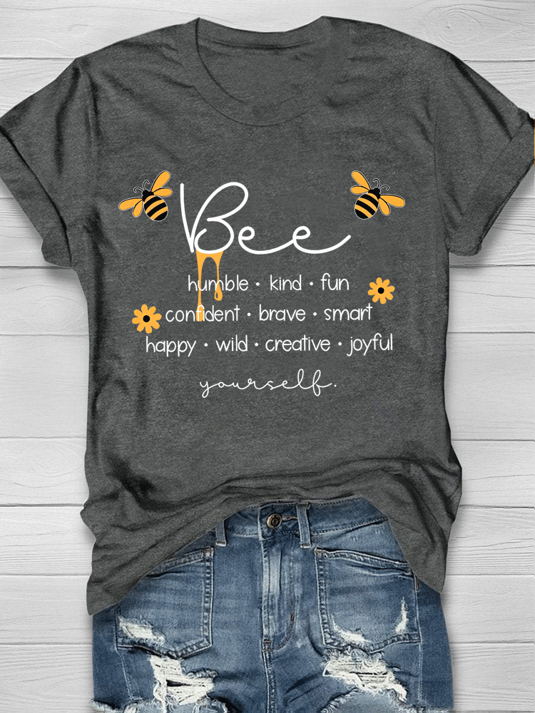 Bee Humble Kind Fun T-shirt